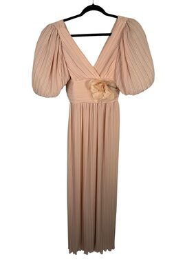 pink dresses for women formal Dusty Rose Long Dress with Sheer Sleeves Dusty Rose / 16 Crop Top Skirt Dress Regal Carriage Dress up back ensures a Color:Light Blue Burnout